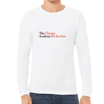 Premium Long Sleeve White T-Shirt Thumbnail